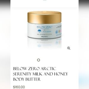 Arctic Serenity Milk and Honey Body Butter - White and Gold